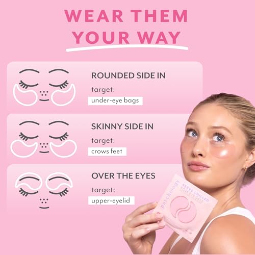 Patchology Serve Chilled Rosé Hydrating Under Eye Patches – 5 Pairs