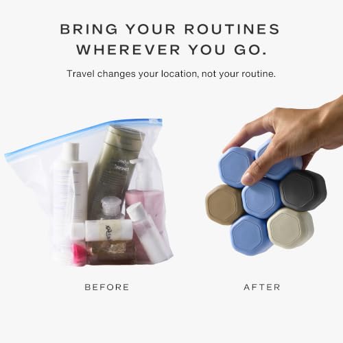 Cadence Haircare Capsule Set - TSA Magnetic Travel Containers (1.32oz)