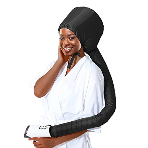 Adjustable Hair Dryer Bonnet Hood - Universal Hair Styling & Deep Conditioning Cap