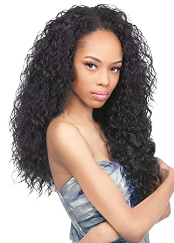 Outre Quick Weave Synthetic Half Wig Peruvian 1B