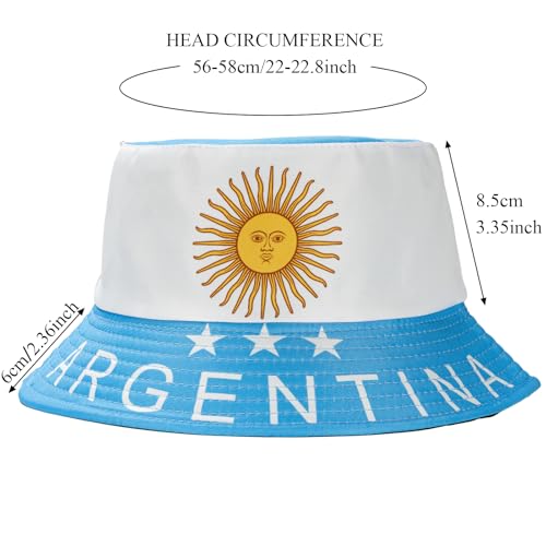 World Cup 2026 Flag Bucket Hat for Fans