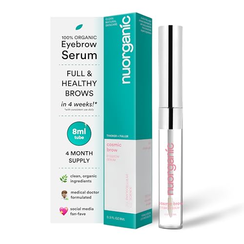 Eyebrow Growth Serum for Fuller, Thicker Brows - 8ml Vegan Formula