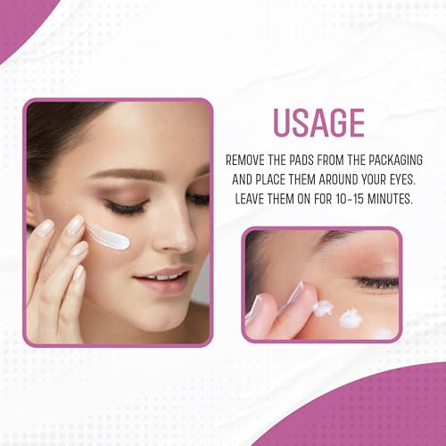esfolio Hydrogel Eye Patch Collagen 60 Patch ? Under Eye Gel Patches for Puffiness and Tired Eyes ? Soothing Cooling Care ? Korean Skincare Eye Mask ? Lightweight Hydration