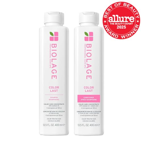 Biolage Color Last Shampoo & Conditioner Set for Color-Treated Hair – Vibrant Shine & Prolonged Color