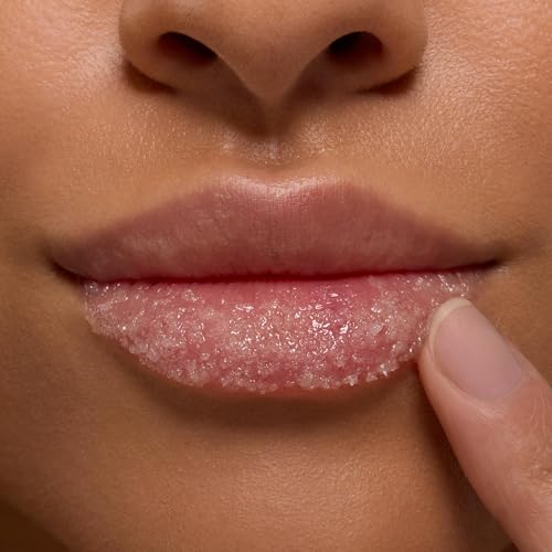 ColourPop Fresh Kiss Exfoliating Lip Scrub - Nourishing Lip Exfoliator to Gently Buff & Soften Skin - Enriched with Cocoa & Shea Butter to Lock in Moisture - Vanilla Cake (0.37 oz)