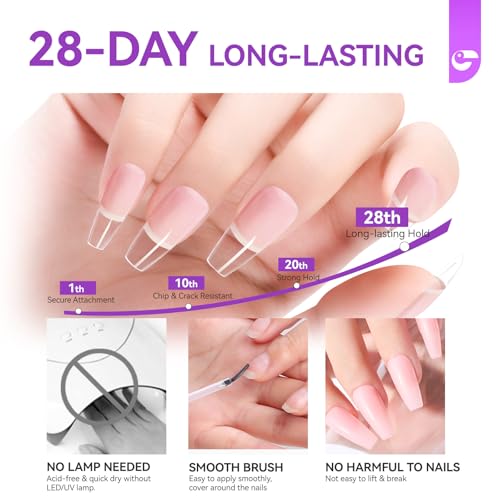 Gelike EC 16ml Nail Primer Dehydrate & Bonding Kit for Natural & Gel Nails