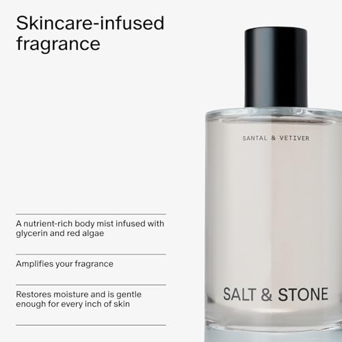 Salt & Stone Body Mist + Body Lotion Bundle | Santal & Vetiver