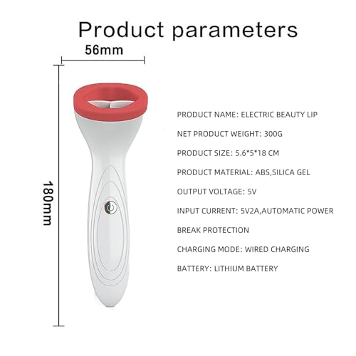 Electric Lip Plumper with USB Charging - Suction Beauty Device