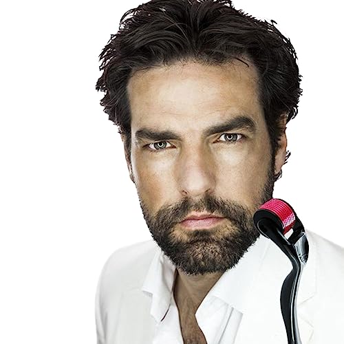 Derma Roller 0.25mm - 540 Titanium Needles for Beard & Hair