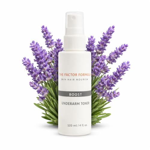Underarm Toner, Natural Deodorant Primer, 12-Hour Odor Control, Skin Evening & Soothing Formula, Sensitive Skin Friendly