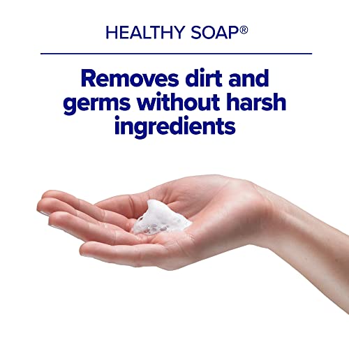 PURELL Brand CRT HEALTHY SOAP High Performance Foam, 17.4 fl oz Hand Soap Table Top Pump Bottle (Pack of 4) - 5014-04