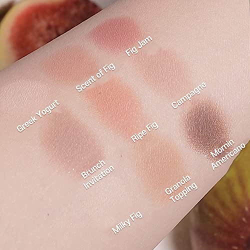 ETUDE Play Color Eyes | 9 Color Eyeshadow Palette With Soft & Pure Contour Shades (Casa Fig)