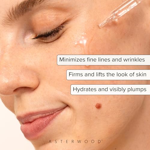 Asterwood Matrixyl 3000 + Argireline Serum with Hyaluronic Acid - Anti-Aging, Wrinkle Reducing, Collagen Boosting - Fragrance-Free - 4 Fl Oz
