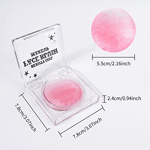 KYDA Pink Baked Blush & Highlighter Powder, 0.53 oz