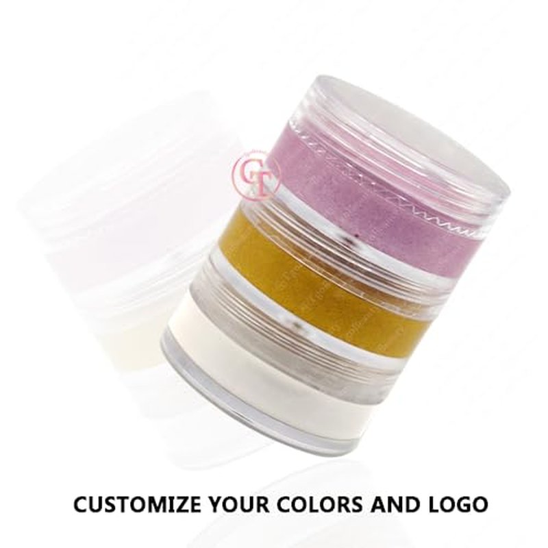 30g Metallic Brow Mapping Paste Set - White, Pink, Golden
