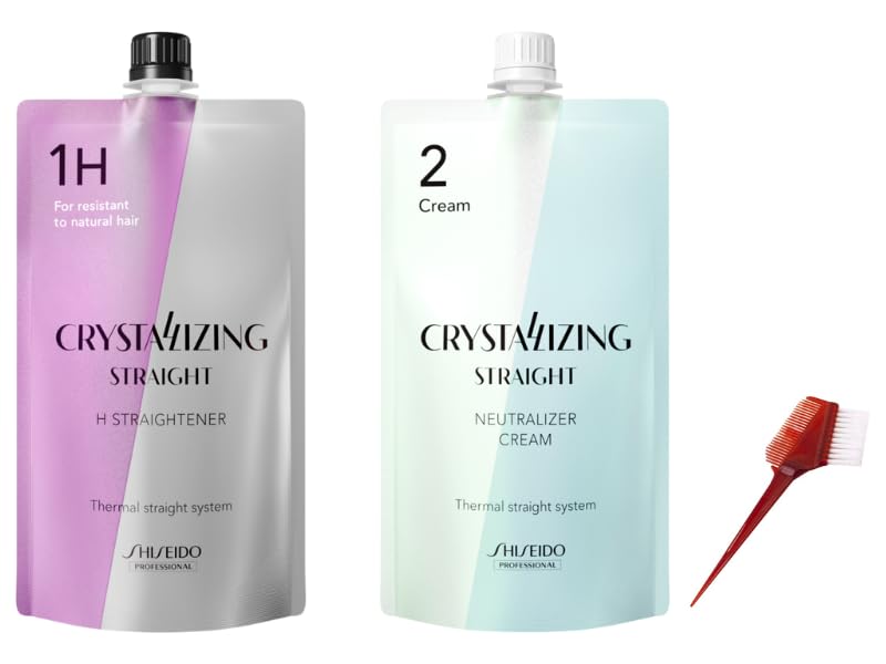 Professional Hair Rebonding Kit with Straightener & Neutralizer