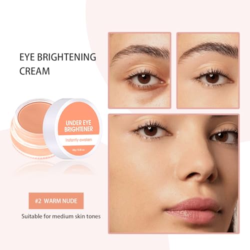 Under Eye Brightener Concealer with Puff & Pen - Waterproof
