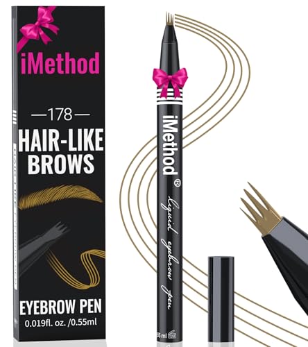iMethod Microblading Eyebrow Pen - 4-Fork Tip, Waterproof