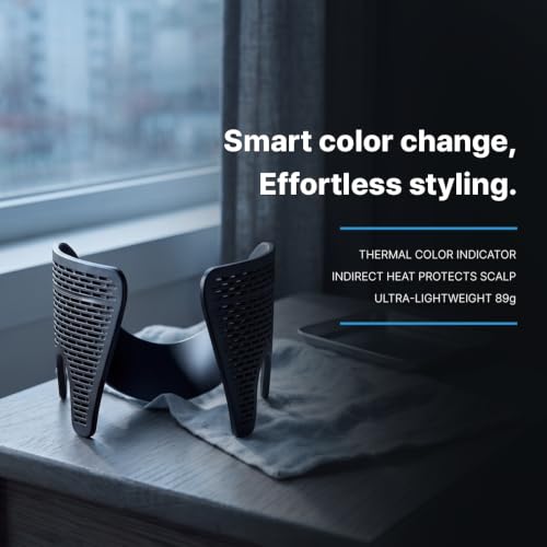 FORBEAUT DropSet Heat-Activated Side Hair Flattener for Men, No