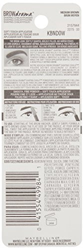 Maybelline Brow Drama Shaping Powder - Medium Brown