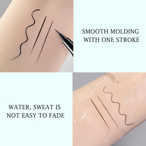 Dual-End Eyeliner Pencil - Gold Shimmer & Black Liquid