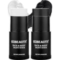 CCBeauty White Black Face Body Paint Stick, Oil Based Cream Blendable Foundation for Clown Skeleton Vampire Skull Joker Mime Cosplay Special Effects Costume , SFX Makeup For Halloween Party