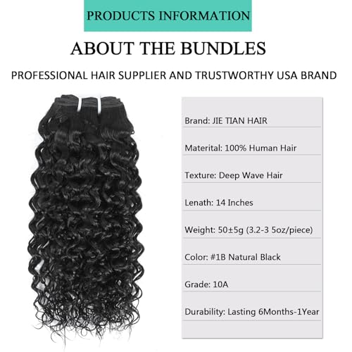 14 Inch Brazilian Virgin Hair Bundles (4pcs) | Kinky Curly