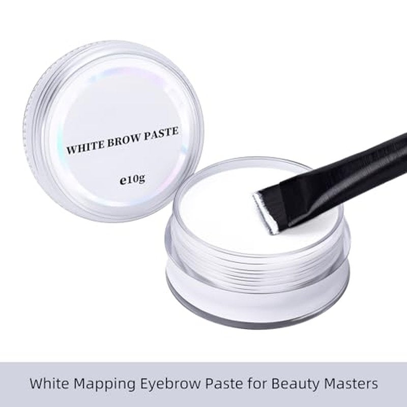 ATOMUS Brow Mapping Set with White Paste, String & Brushes
