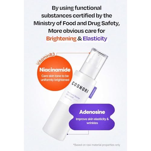 COSNORI Panthenol Barrier Emulsion - Vegan Skin Barrier strengthening Emulsion, Korean Skincare, High Content panthenol, Kakadu Plum Extract, Skin Texture&Hydration Care, 5.07 fl.oz