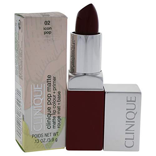Clinique Matte Lip Colour + Primer No. 02 Icon Pop 0.13 Oz