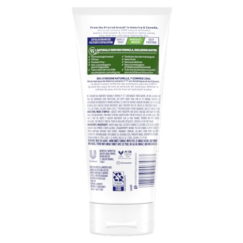Moderate Exfoliating Face Scrub with Avocado & Honey - 6 oz - Variation of THIS listing