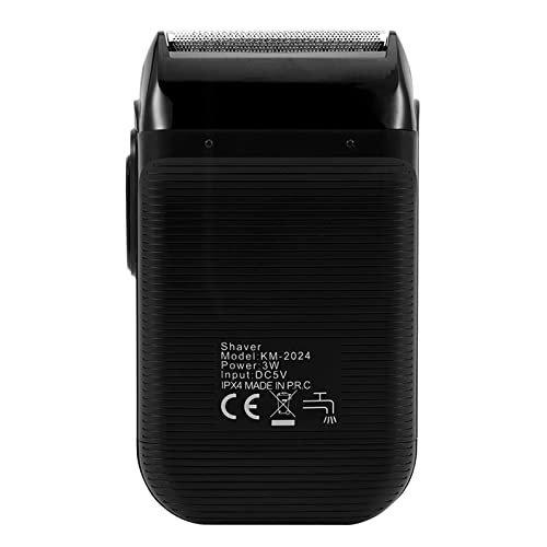 KEMEI Men's Electric Razor Waterproof Reciprocating Razor Cordless Precision Beard Trimmer Twin Blade USB Rechargeable Grooming Razors,Shaving & Hair Removal Products, KM-2024