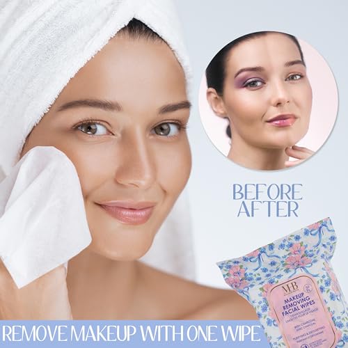 120pc Makeup Remover Wipes Variety Pack - Hydrating & Purifying