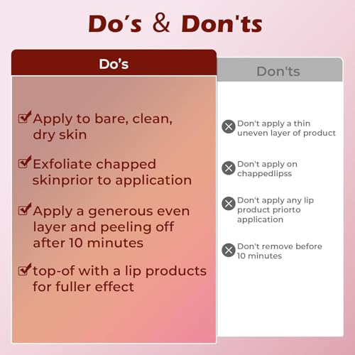 Waterproof Peel Off Lip Liner Stain - Long Lasting Matte