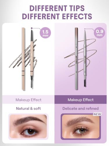 SHEGLAM MicroDefine 0.9mm Brow Pencil in Taupe