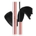 Waterproof Black Mascara With Fine Tooth Comb Brush, Volumizing and Lengthening Mascara for Fine Lashes, Volume and Length, Curling, Smudge-Proof (#01)