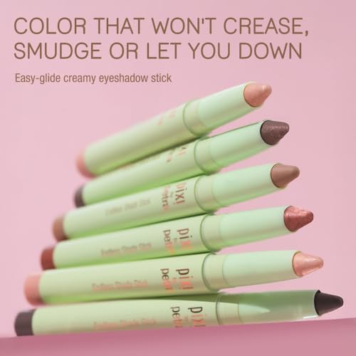 Pixi Beauty Endless Shade Stick | MatteCognac | Long-Wear Creamy Eyeshadow Stick | Crease-Resistant, Easy-Glide & Blendable Color for Shadow or Liner | Matte & Shimmer Finishes | 0.05oz/1.5g