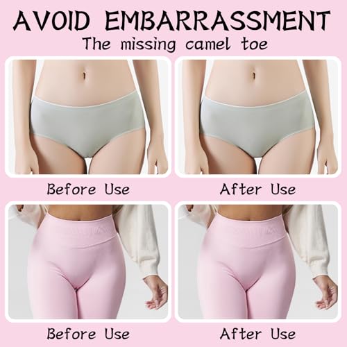 3-Pack Camel Toe Concealer Silicone Underwear for Leggings