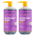 Alaffia Shampoo, Lavender 2-Pack ? EveryDay Shea Sulfate-Free Shampoo with Moisture-Rich Shea Butter and Coconut Oil, 32 Oz Ea