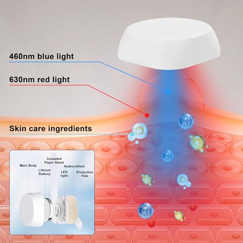 Red Light Therapy Acne Patches 6-Pack Reusable