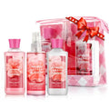 Japanese Cherry Blossom Bath & Body Travel Set - 3 Piece Spa Gift