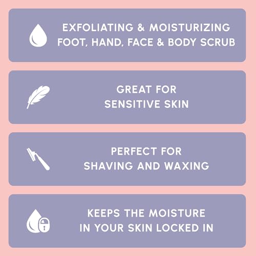 Brown Sugar Body Scrub - Exfoliating & Moisturizing - 10 oz