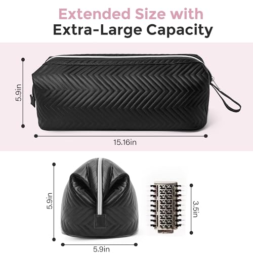 Hair Tools Travel Bag for Shark Flexstyle Dyson Airwrap, Portable Dyson Airwrap Case, Waterproof Travel Carrying Case for Shark Hair Air Wrap Revlon Dryer Curling Iron and Attachments