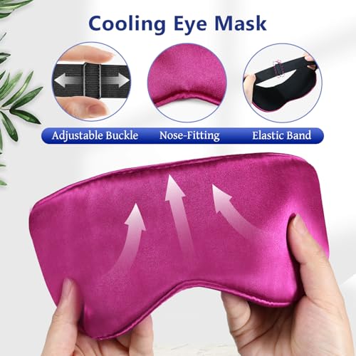 Cooling Gel Eye Mask for Sleep & Migraine Relief