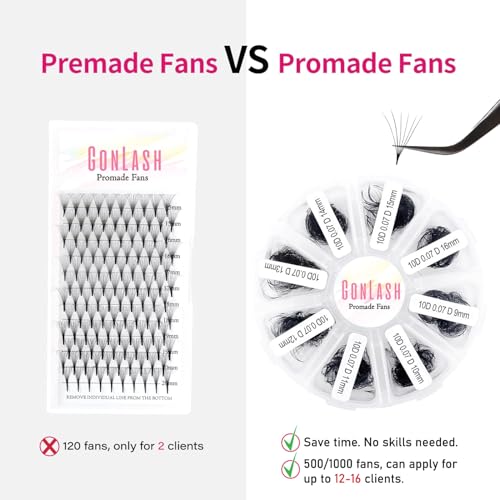 MAGAL FEATHER ICE 1418 Eyelash Extensions 0.07 C D D+ Curl 14-18mm Colored Lash Extensions Individual Lashes Volume Lash Professional Eyelashes Extension Tray (White)(D+_1418 Mixed)