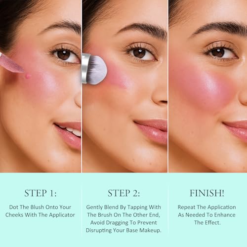 UCANBE Dual-Ended Liquid Blush with Angle Applicator