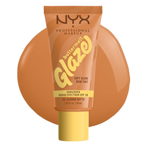 NYX Buttermelt Glaze Skin Tint SPF 30 - 04 Almond Butta