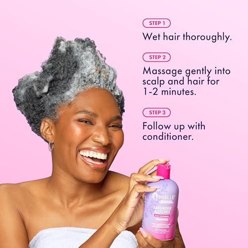 Mielle Organics Lavender Lychee Scalp Shampoo 12oz
