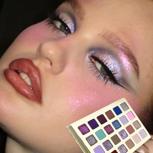 78-Color Makeup Palette Book with Mirror - All-in-One Kit