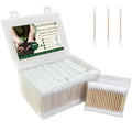 Eyxformula 1000 Count Organic Cotton Swabs, Bamboo Sticks